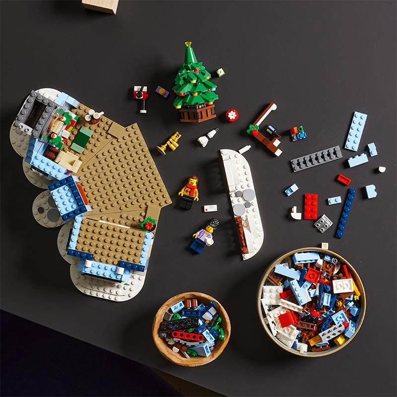Đồ Chơi LEGO ADULTS Chuyến Ghé Thăm Của Ông Già Noel 10293