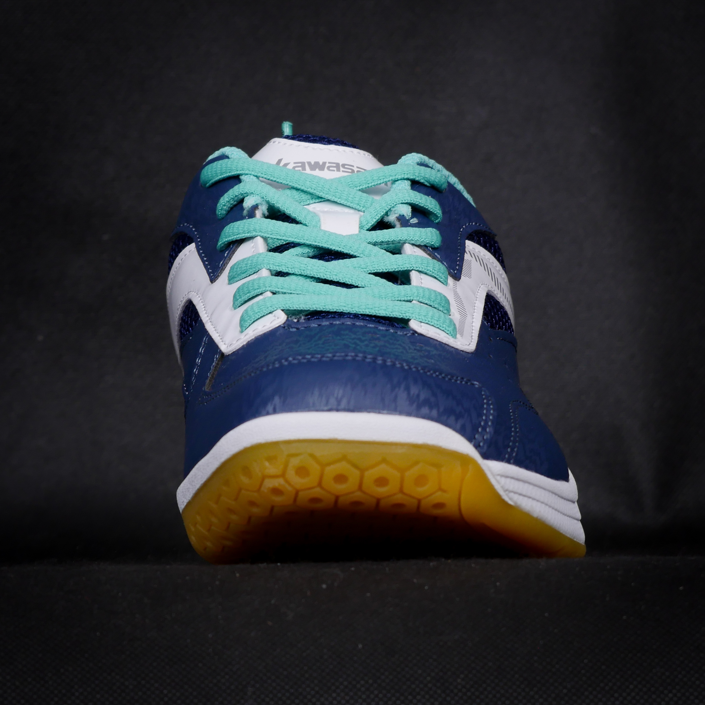 Giày Cầu Lông awasaki K086 Xanh Nhạt - Đế Kép Form Ôm Chân