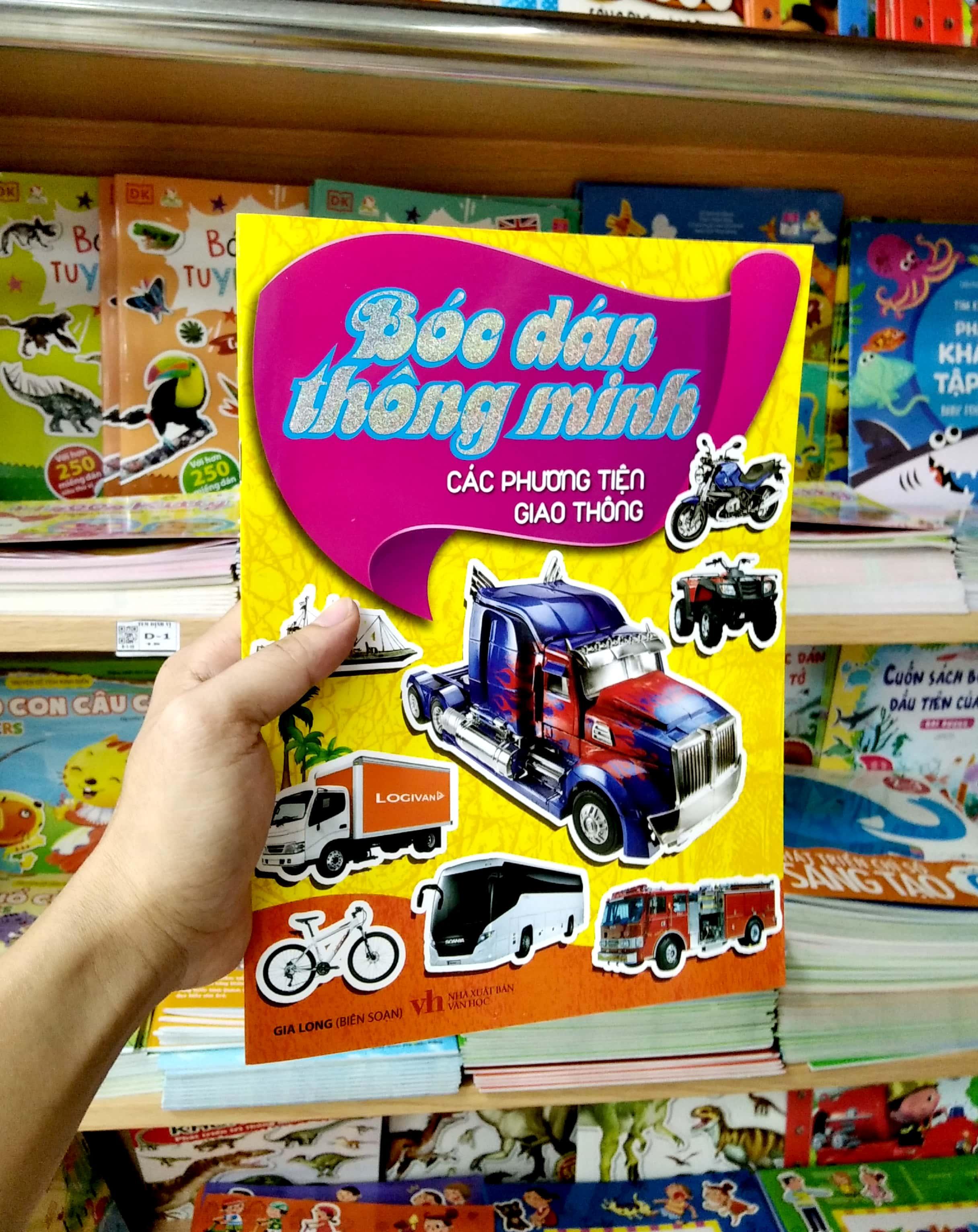 Bóc Dán Thông Minh - Các Phương Tiện Giao Thông (2022)