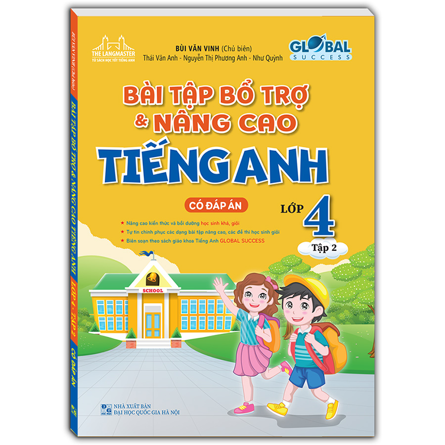 GLOBAL SUCCESS - Bài Tập Bổ Trợ Và Nâng Cao Tiếng Anh Lớp 4 - Tập 2