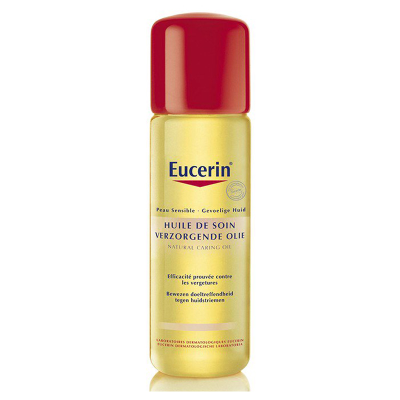 Dầu dưỡng ẩm chống rạn da cho bà bầu Eucerin Natural caring Oil 125ml