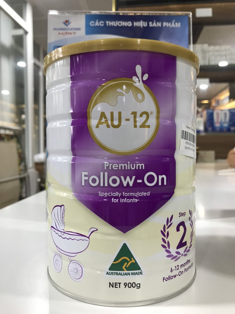 Sữa bột AU-12 Premium Follow One Formula 6-12 months