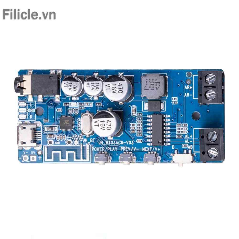 Bộ Khuếch Đại Âm Thanh Bluetooth 5.0 2x5W