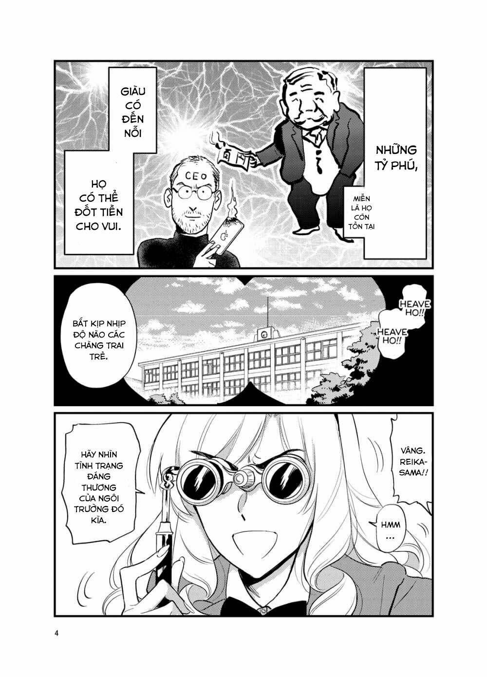 tokyoin reika, nhà tỷ phú chapter 1 1