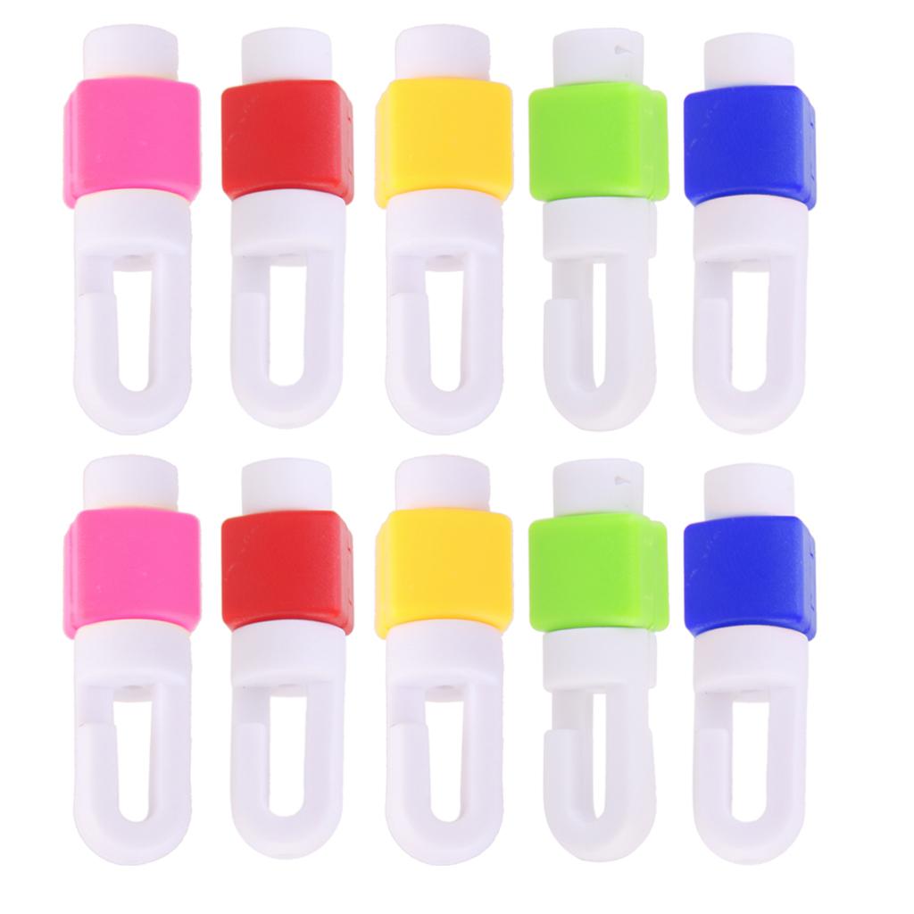 Earphone Headphone Cable Winder Anti Breaking Protective Sleeve for 10 pcs