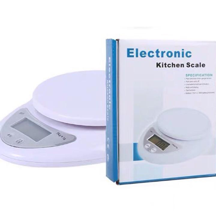 Cân điện tử Electronic Kitchen B05 5kg,Cân điện tử tiểu ly , 5kg,sử dụng trong nhà bếp