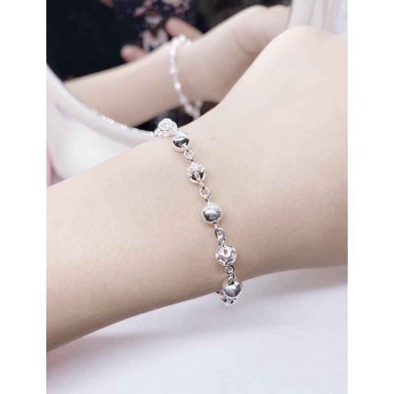 Lắc tay bạc cao cấp siêu đẹp, cá tính.