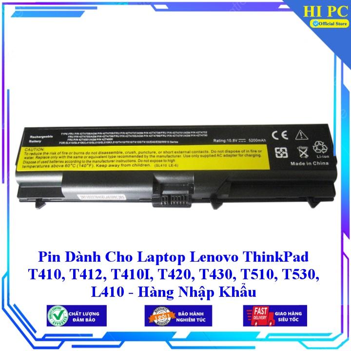 Pin Dành Cho Laptop Lenovo ThinkPad T410 T412 T410I T420 - Hàng Nhập Khẩu