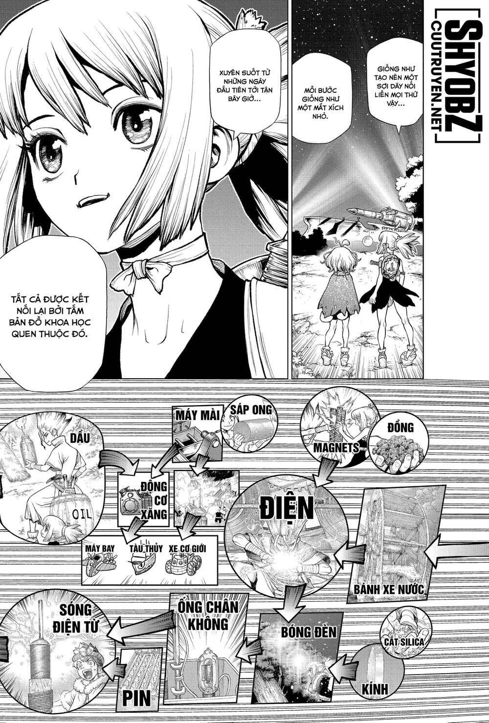 dr.stone - hồi sinh thế giới chapter 222 18