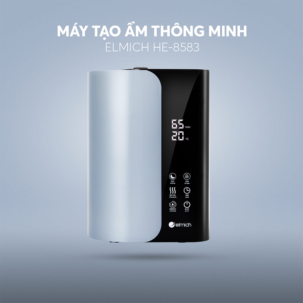 Máy tạo ẩm thông minh Elmich HE-8583 - Hàng Chính Hãng