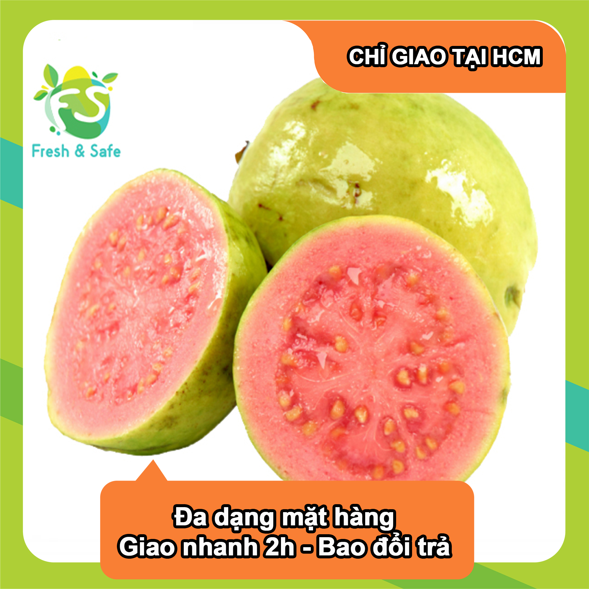 [Chỉ giao HCM] Hộp ổi - 500G