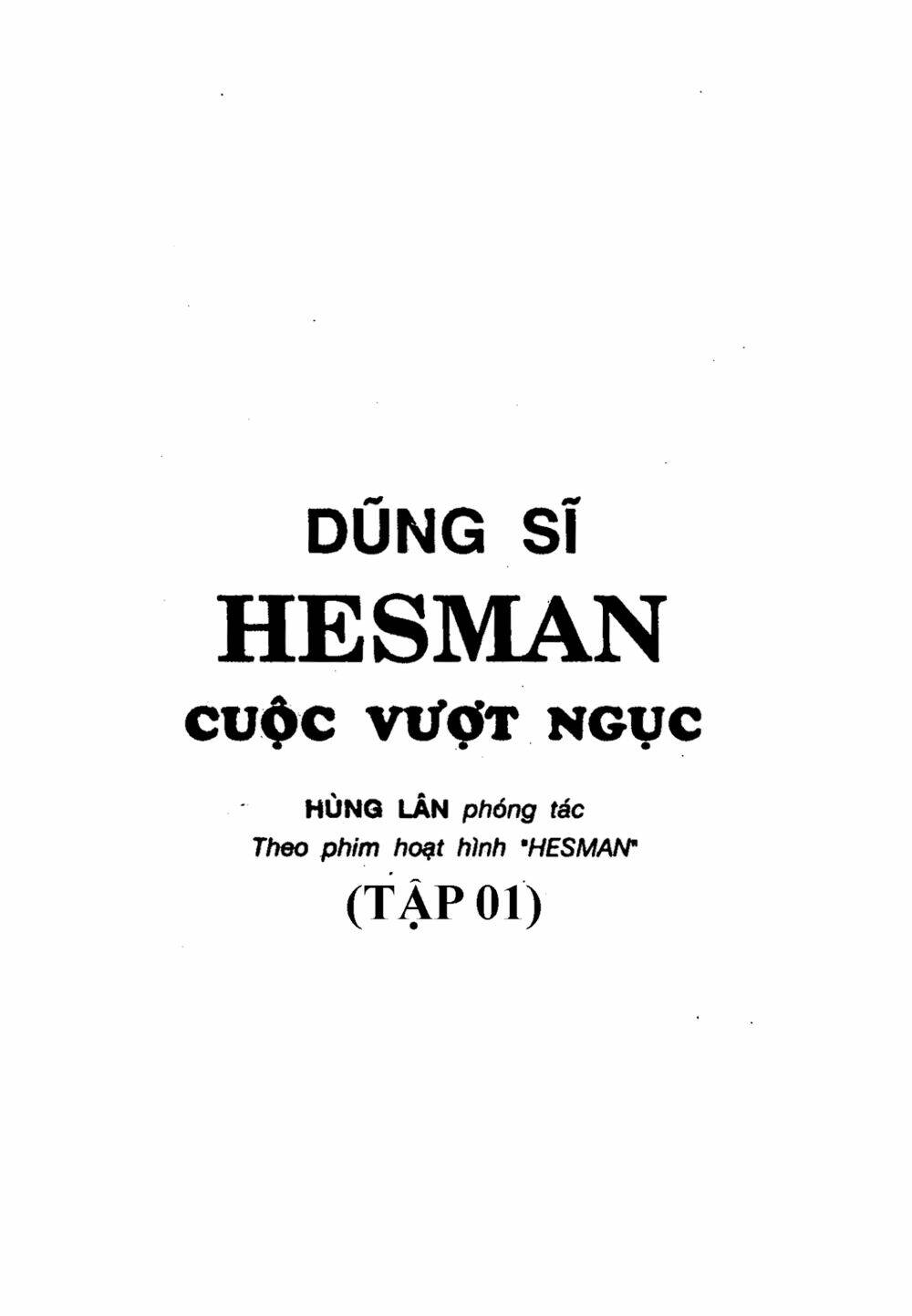 dũng sĩ hesman chapter 1 2