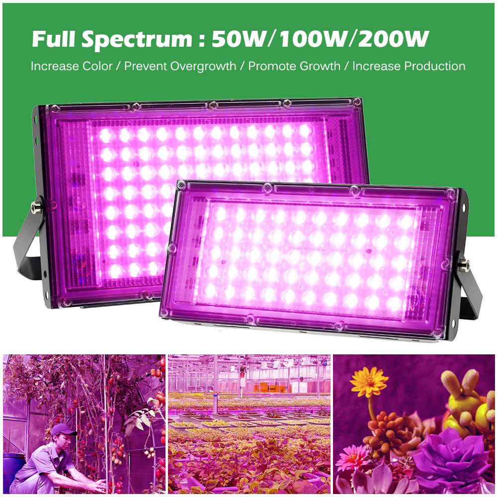 Đèn LED hỗ trợ sinh trưởng cây 220V 50W