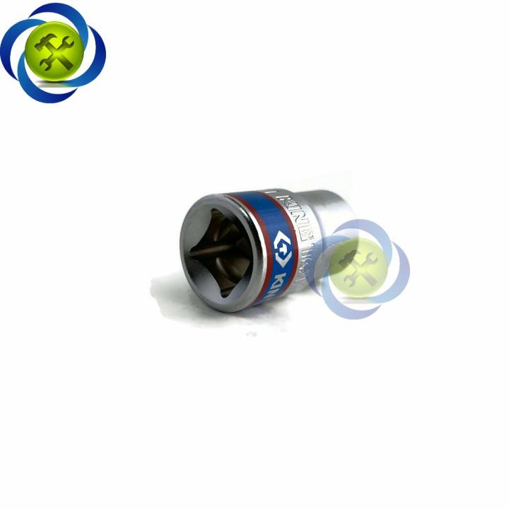 Tuýp 11mm 3/8 Kingtony 333511M loại ngắn 6 cạnh màu trắng