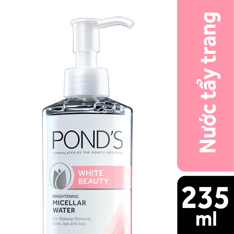 Nước Tẩy Trang Làm Sáng Da Pond's White Beauty Micellar Water (235ml)