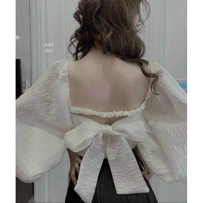 ÁO TAY PHỒNG CÓ MÚT CỘT LƯNG