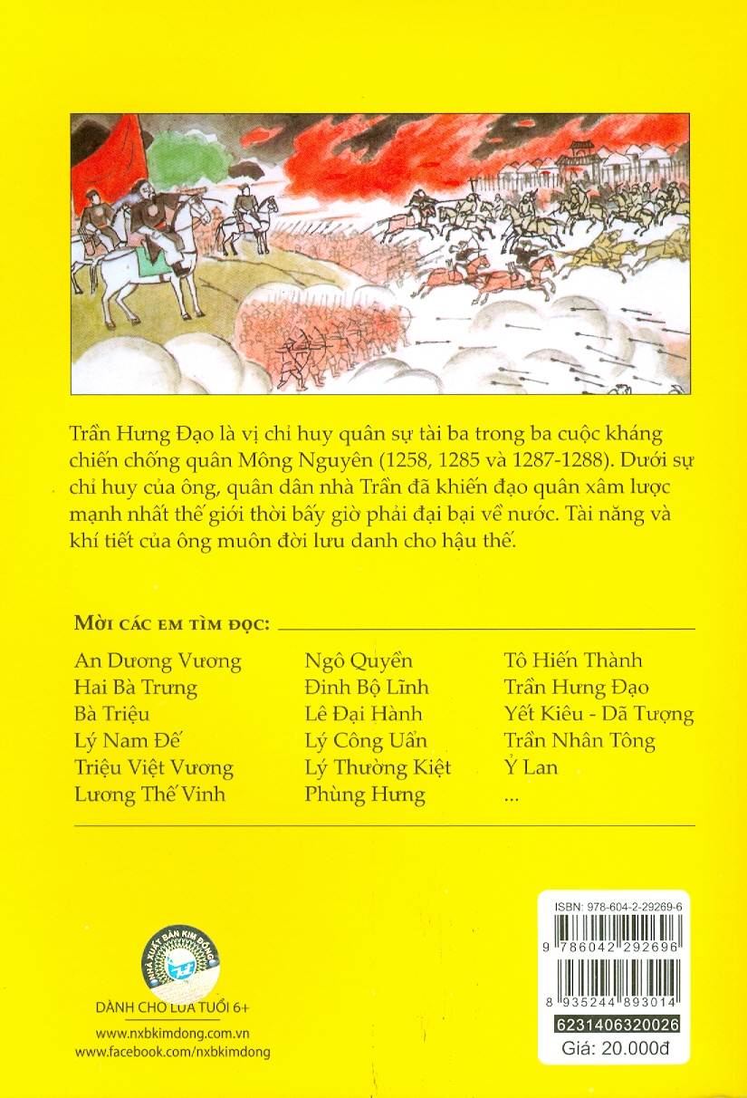Tranh Truyện Lịch Sử Việt Nam - Trần Hưng Đạo