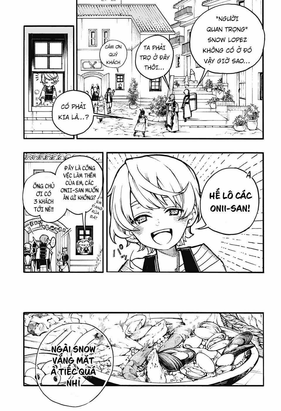 những bức họa quái dị của phù thủy chapter 13 11