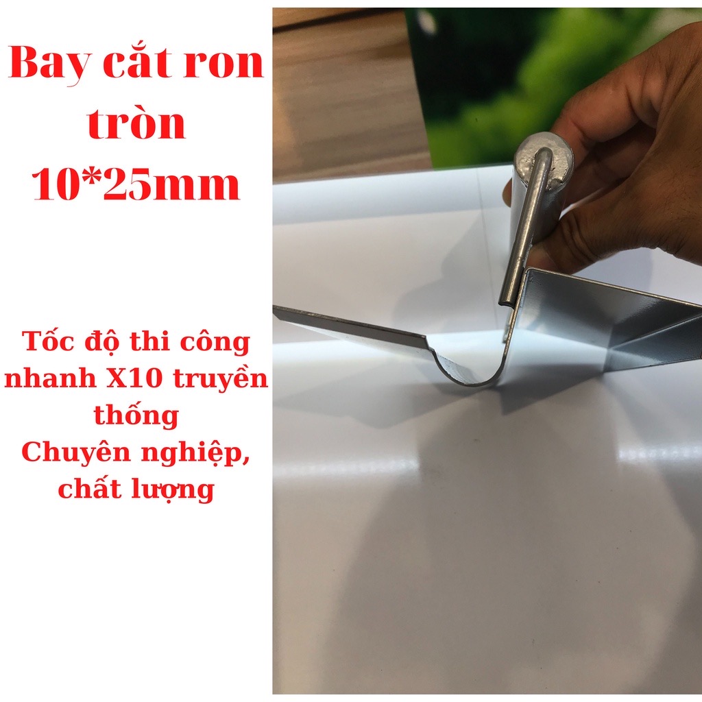 Bay cắt chỉ âm tường tròn 2.5cm - Bay ron cắt chỉ âm tường làm bằng thép sơn tĩnh điện chống gỉ