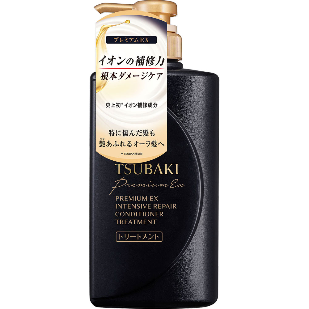 Gội xả tăng cường phục hồi Tsubaki Premium Ex Intensive Repair 490mL nội địa Nhật