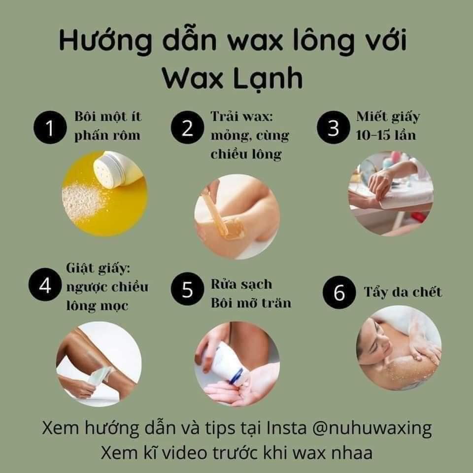 SET 1 HŨ Sáp tẩy lông LẠNH MẬT ONG Horshion+ 1 XẤP GIẤY WAX ( KHÔNG XUẤT HÓA ĐƠN ĐỎ )