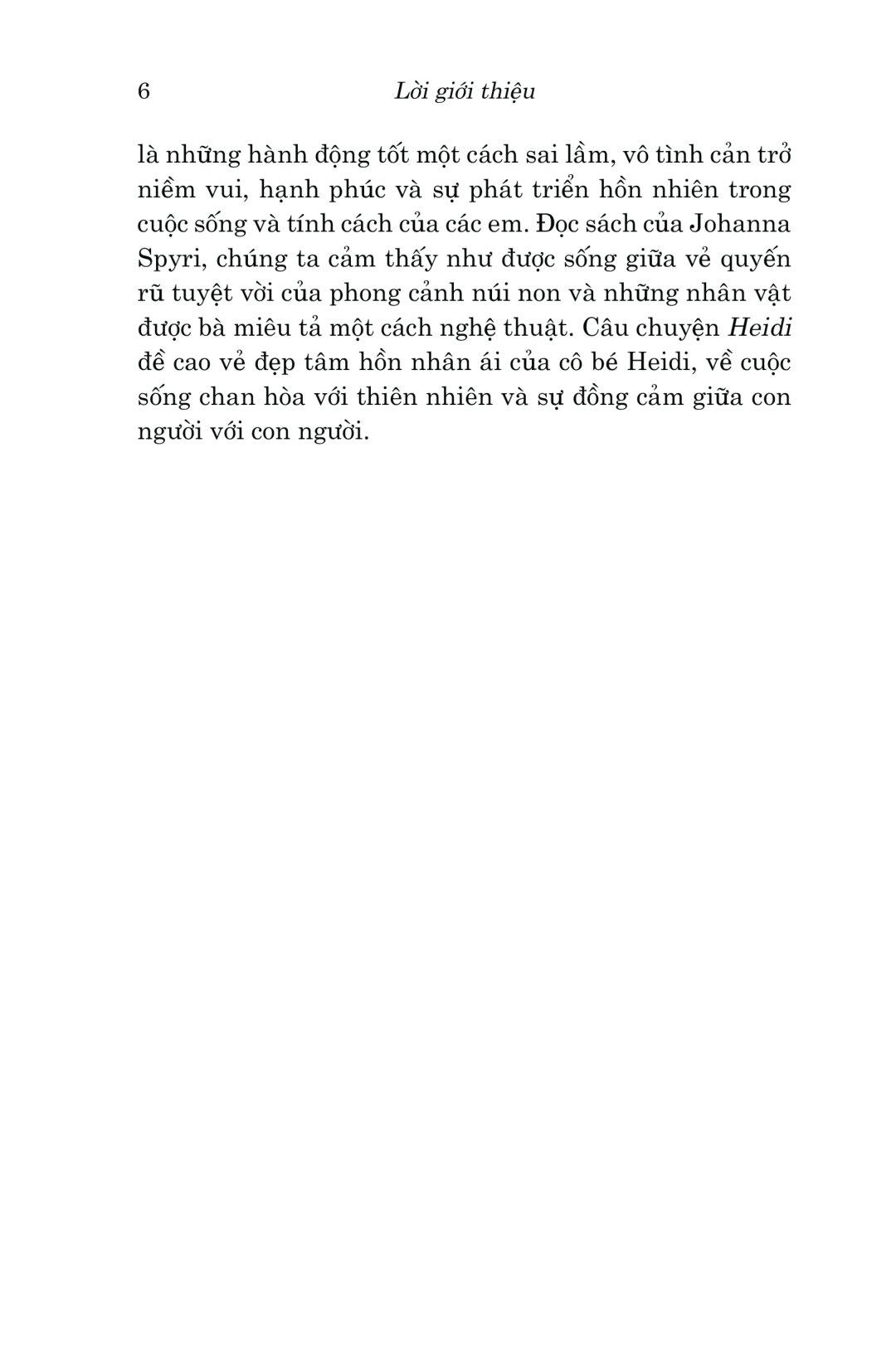 Văn Học Cổ Điển - Heidi (Tái Bản 2023)