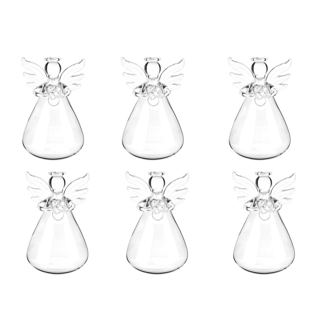 Phép Lạ Chiếu 6 Chi Tiết Thủy Tinh Lọ Hoa Thủy Canh Thực Vật Bình Bottl Hộp Đựng Nhà Thiên Thần