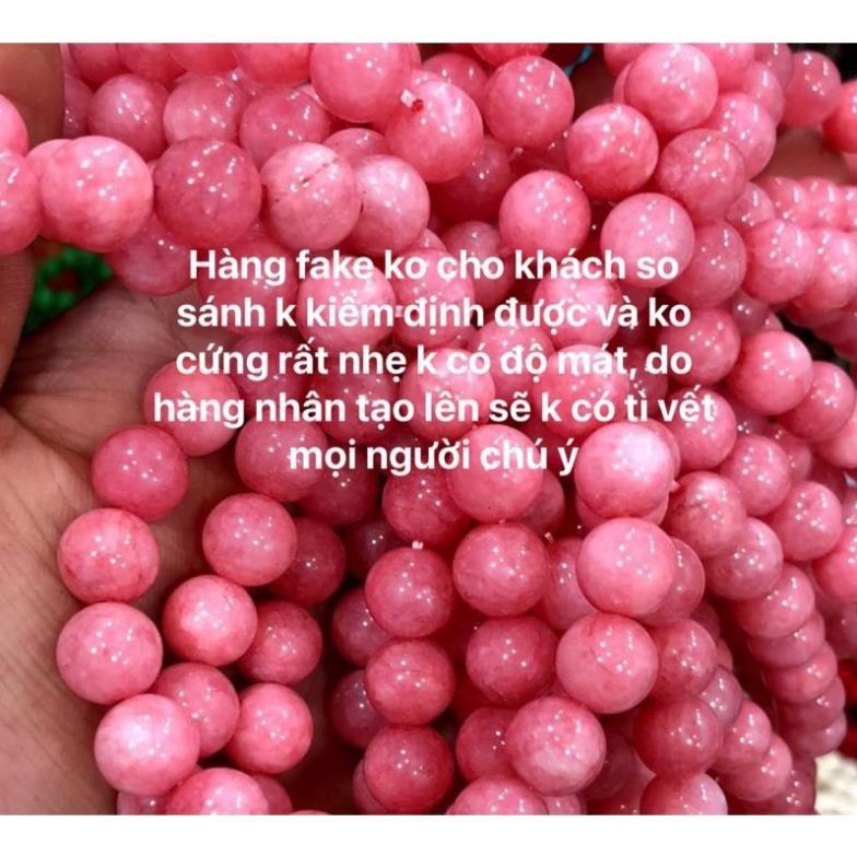 Vòng tay đá đào hoa vip