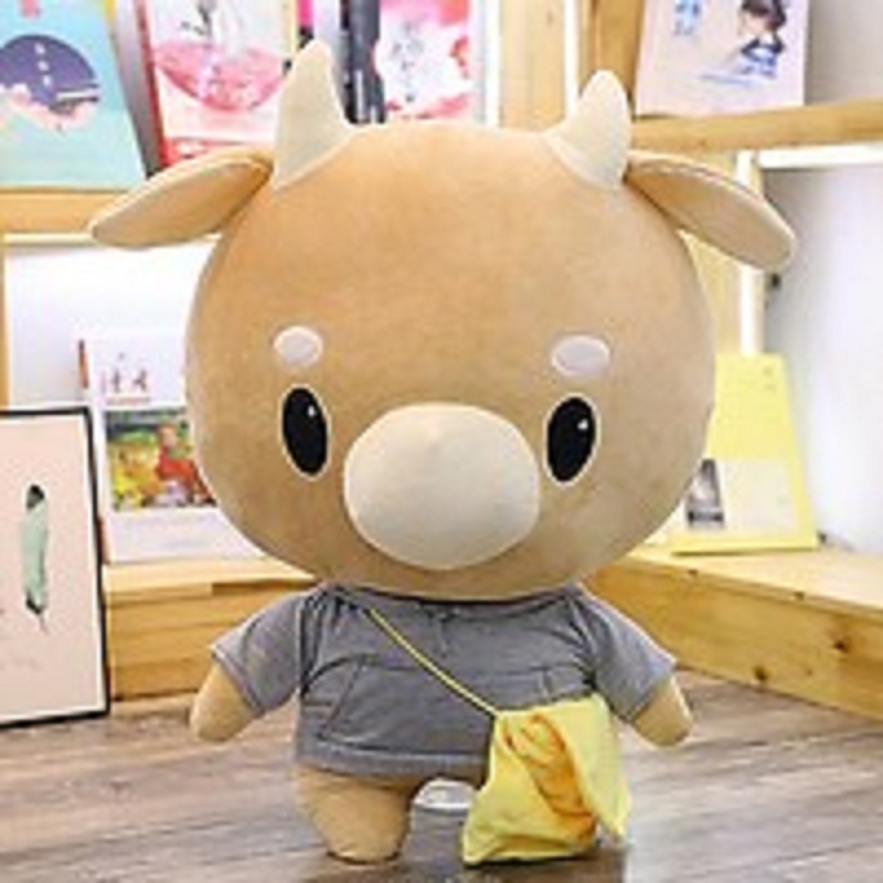 Thú bông bò chăm chỉ kích thước 60cm đến 90cm