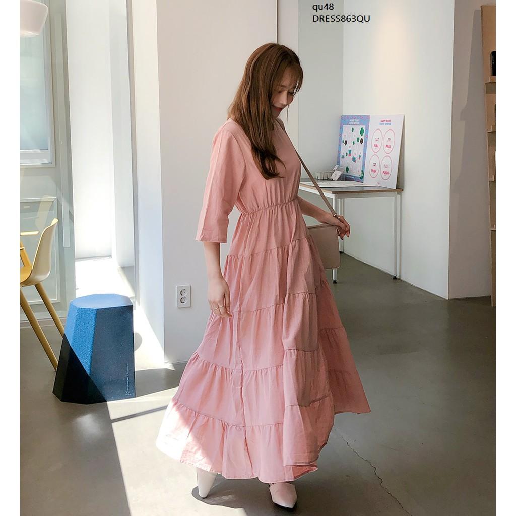 DRESS770 ĐẦM MAXI THIẾT KẾ