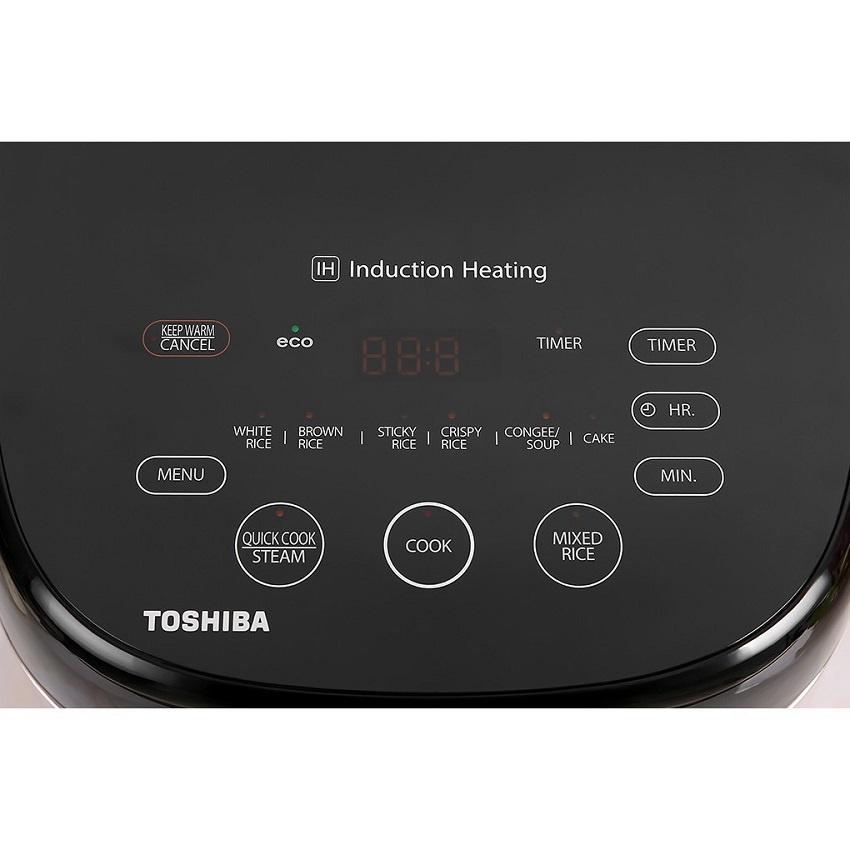 Nồi cơm cao tần Toshiba RC-18IX1PV 1.8 lít - Hàng Chính Hãng