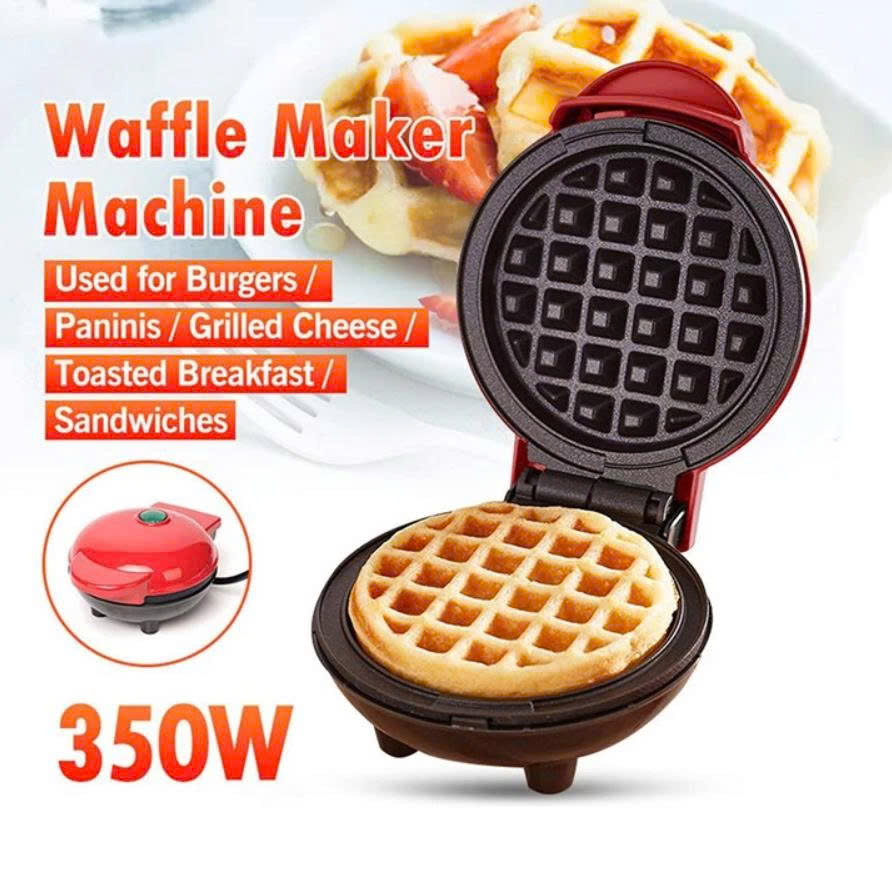 Máy Làm Bánh Dash Waffle 350W Alizz Al-13911 Cao Cấp