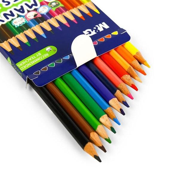 Bút Chì Màu Gỗ Hình Mèo M&G