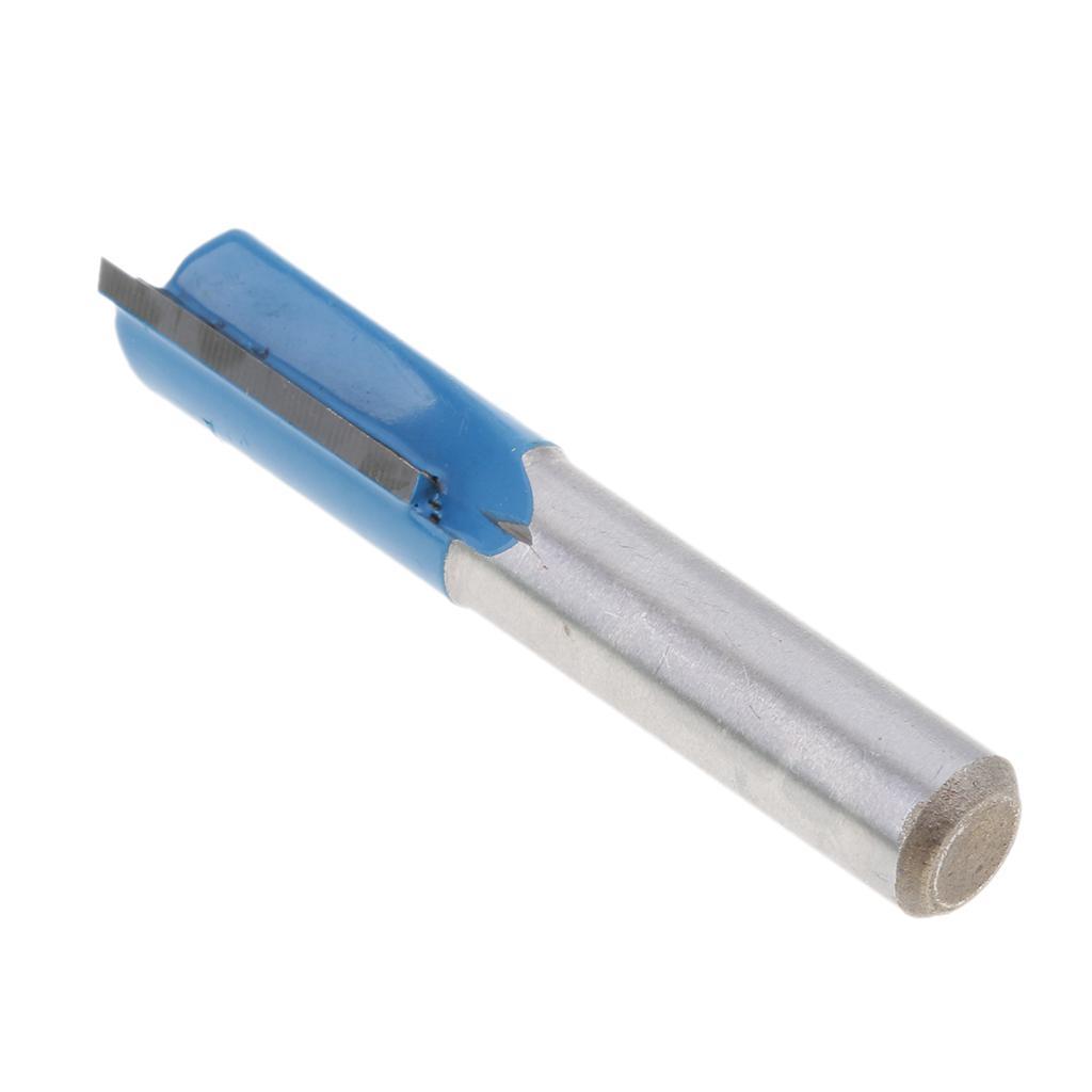 2X Straight Rod 8mm Shank Flush Trim Router Bit 10mm Diameter #2