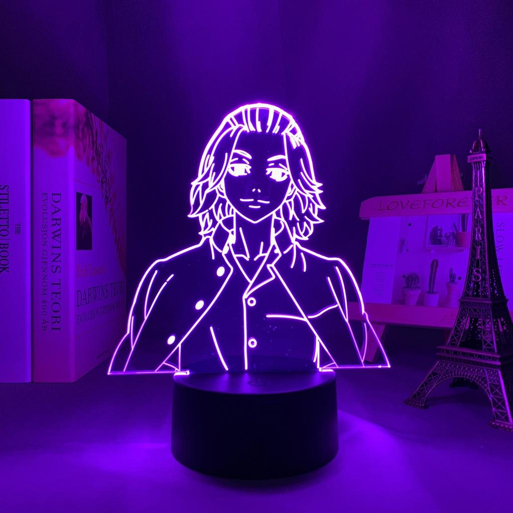 Đèn led 3D Wright Tokyo revengers Mikey decor