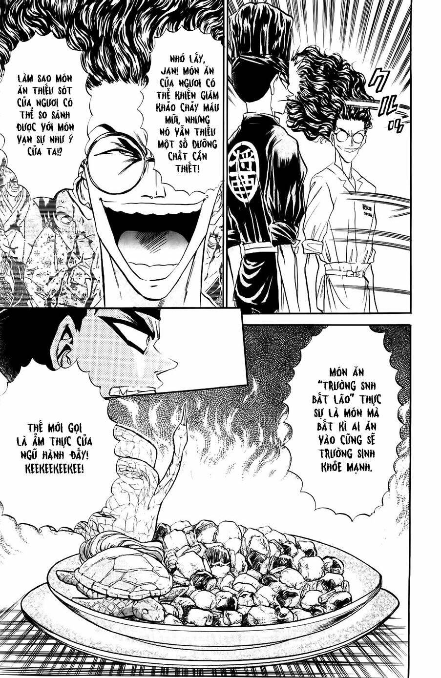 iron wok jan - đầu bếp siêu đẳng chapter 85 19