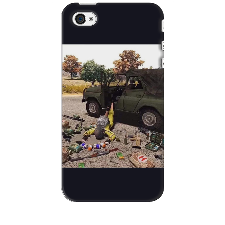 Ốp lưng dành cho điện thoại IPHONE 4 hinh PUBG Mẫu 03