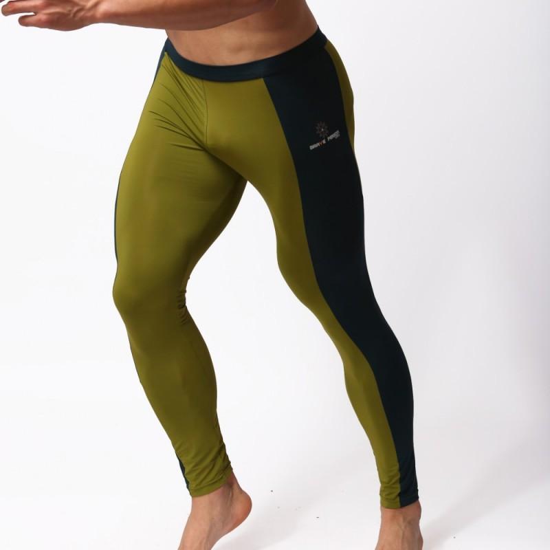 Nam Nén Quần Legging Thun Miếng Dán Cường Lực Nhiệt Đồ Lót Quần Dài Nam Thể Dục Quần Legging Quần Đáy