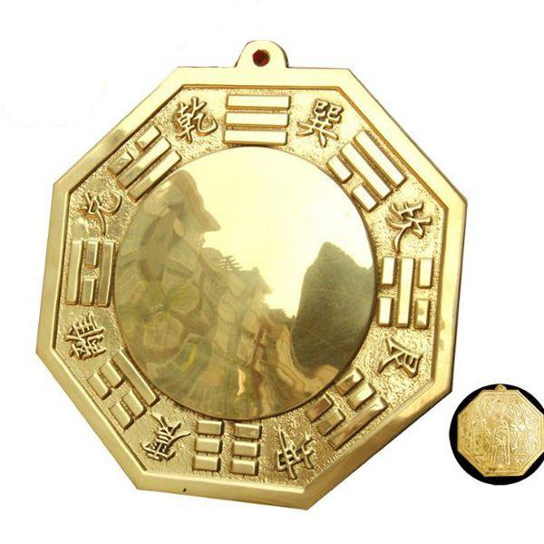 Gương bát quái cầu lồi bằng đồng