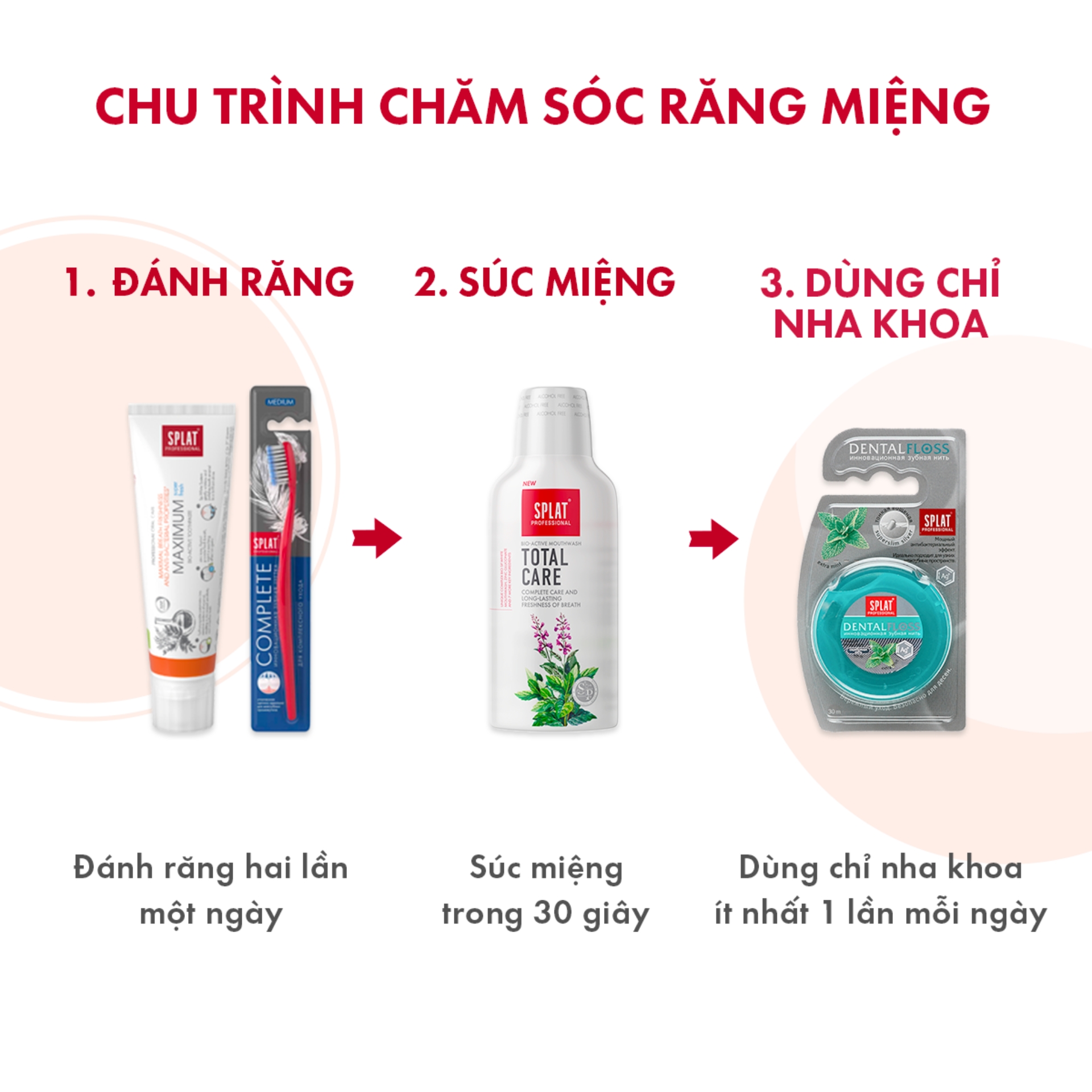 Kem Đánh Răng Làm Trắng Răng SPLAT White Plus Professional Giảm Vết Ố Vàng Trên Răng, Giữ Hơi Thở Thơm Mát 100ml