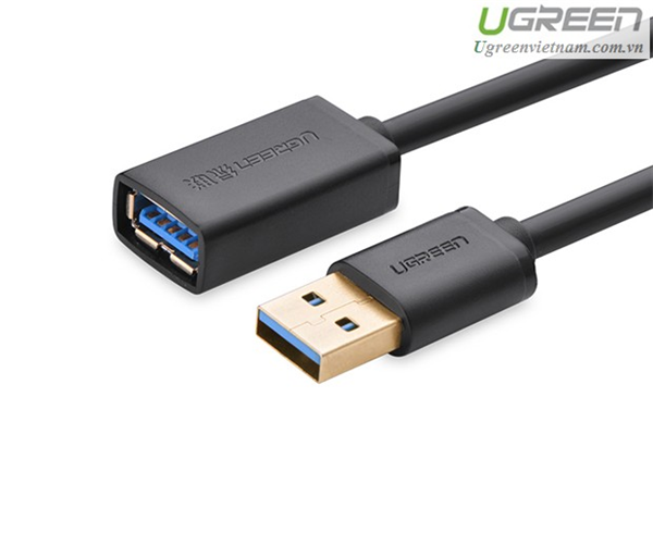 Cáp nối USB 1 đầu đực, 1 đầu cái 3.0, ugreen 30127 - Hàng chính hãng