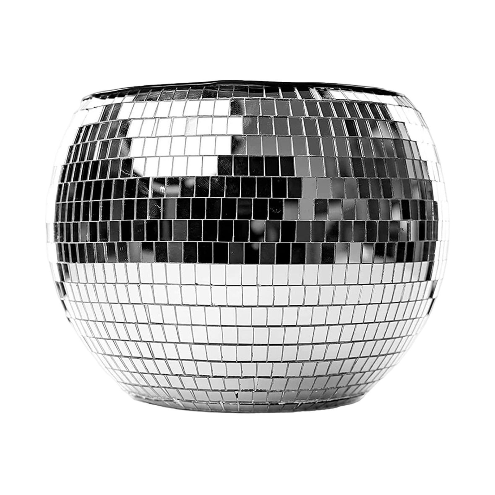 Disco Ice Bucket Ice Storage Stylish 3L 23cm Diameter Drinkware Versatile  Champagne Bucket for Ice Cold Drinks Bar Birthdays Accs