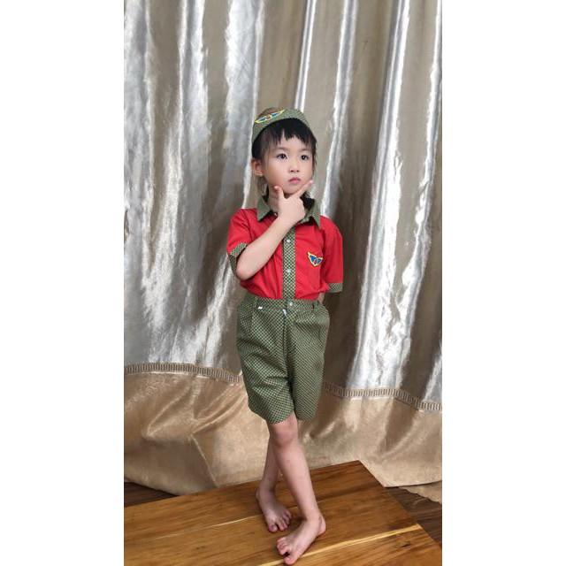 Bộ quần áo tiếp viên hàng không cho bé (kèm mũ)