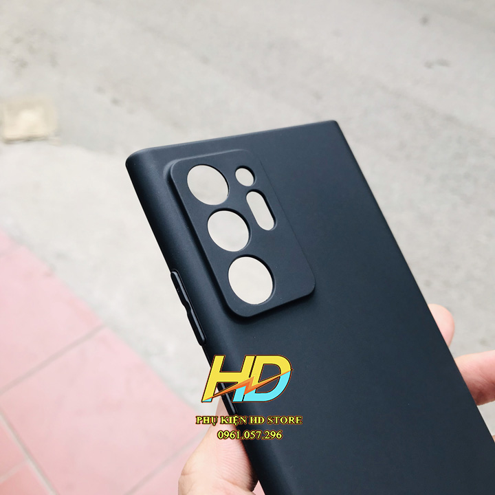 Ốp Lưng Dẻo Silicon Màu Dành Cho Samsung Galaxy Note 20 Ultra Viền Vuông Khoét Lỗ bảo Vệ Camera Tốt Nhất, Không Bám Vân Tay
