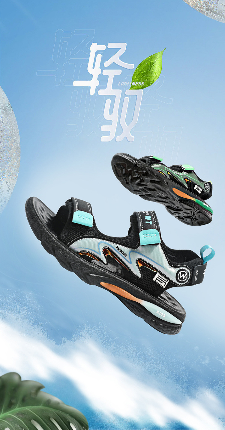 Giày Sandal quai hậu cho bé trai, êm nhẹ, chống trơn – GSD9227