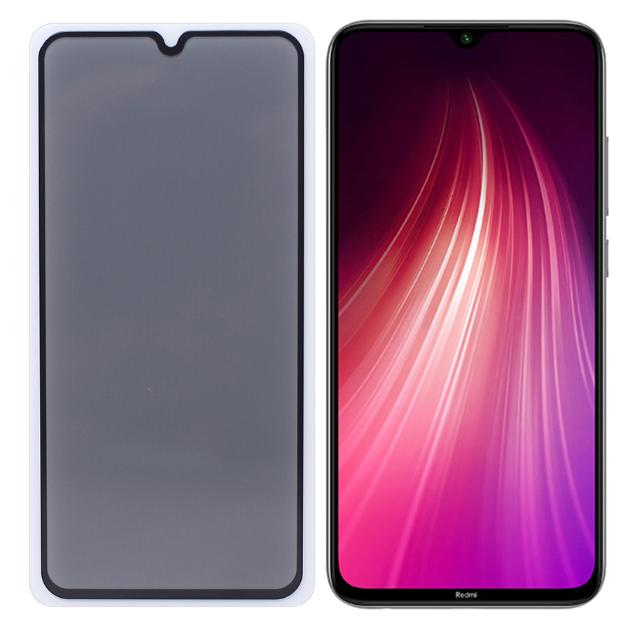 Kính cường lực Chống Nhìn Trộm 9H Dành Cho Xiaomi Redmi Note 8 Full Màn Hình Full Keo- Handtown- Hàng Chính Hãng