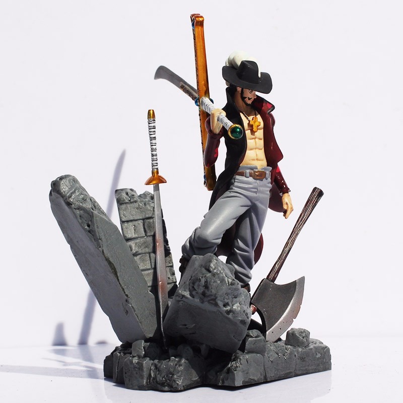 Mô Hình Nhân Vật Dracule Mihawk - Mô Hình One Piece ( Cao 15cm )