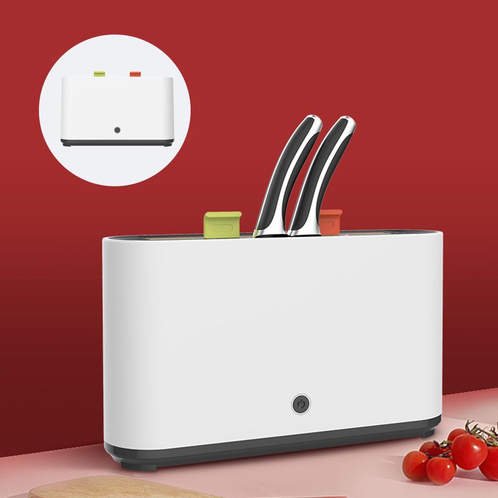 Kitchen UVC Sterilizing Disinfection Machine USB Charging Multi-function Kitchen  Holder Organizer Drying Rack