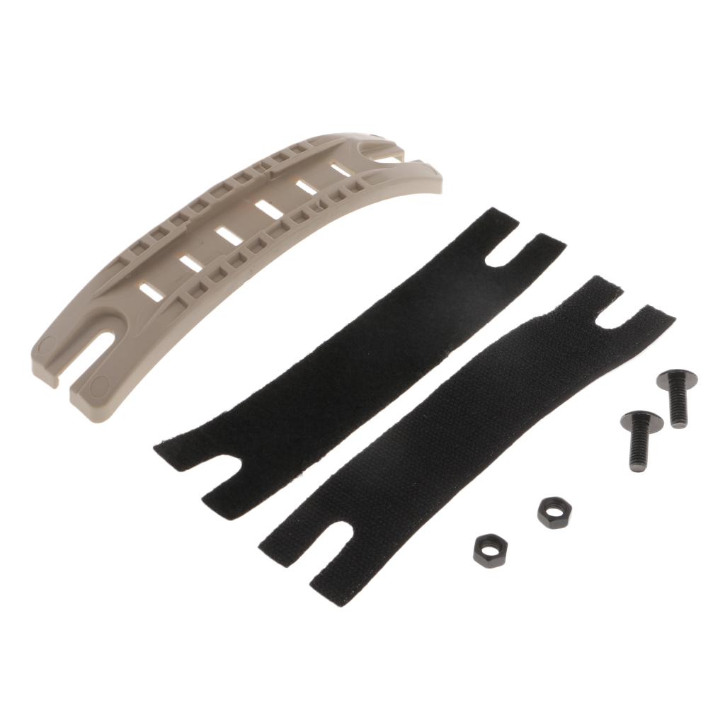 Tactical Helmet Side Rails Helmet Guide Rail Helmet Rail Mount Kit Compatible with MICH 2000 Helmet M88, Fast, ARC