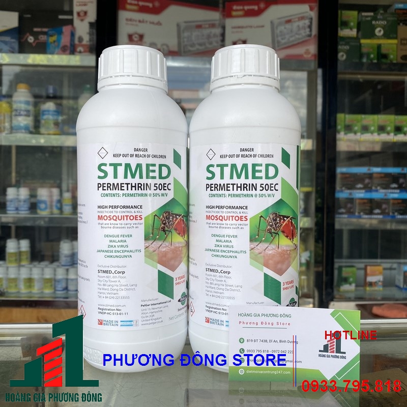 Thuốc diệt muỗi Stmed permethrin 50EC